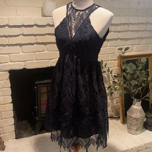 Chelsea28 navy dress